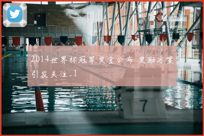 2014世界杯冠军奖金公布 奖励方案引发关注_1